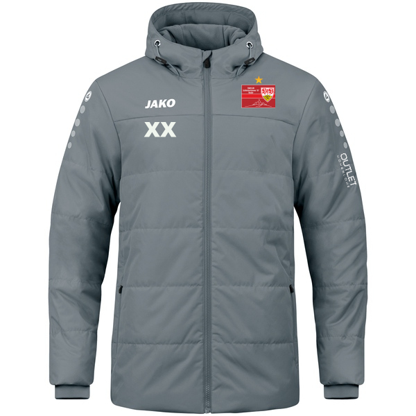 Coachjacke Team mit Kapuze 