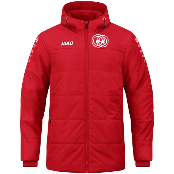 Coachjacke Team mit Kapuze 