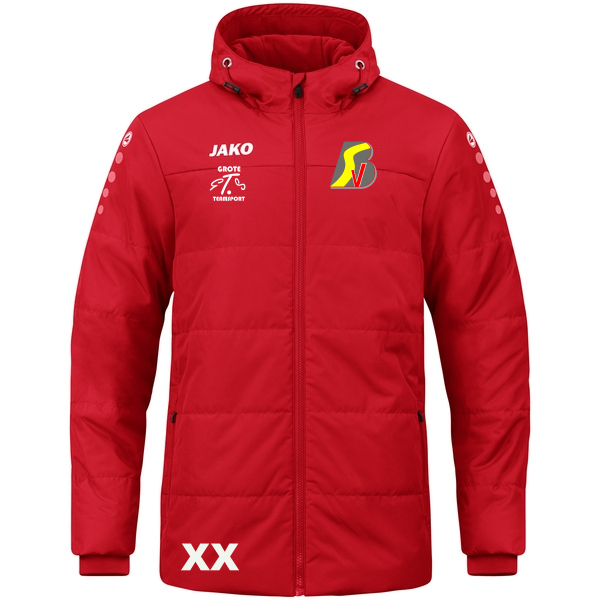 Coachjacke Team mit Kapuze 