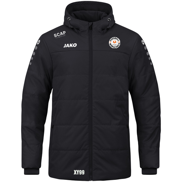 Coachjacke Team mit Kapuze 
