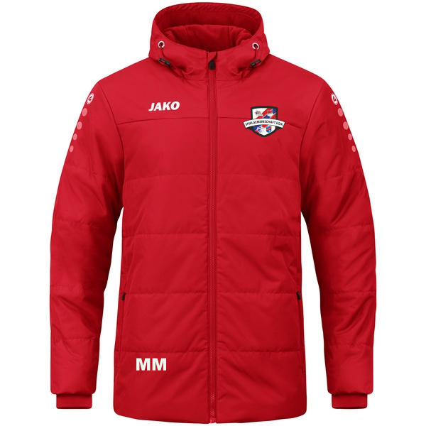 Coachjacke Team mit Kapuze 