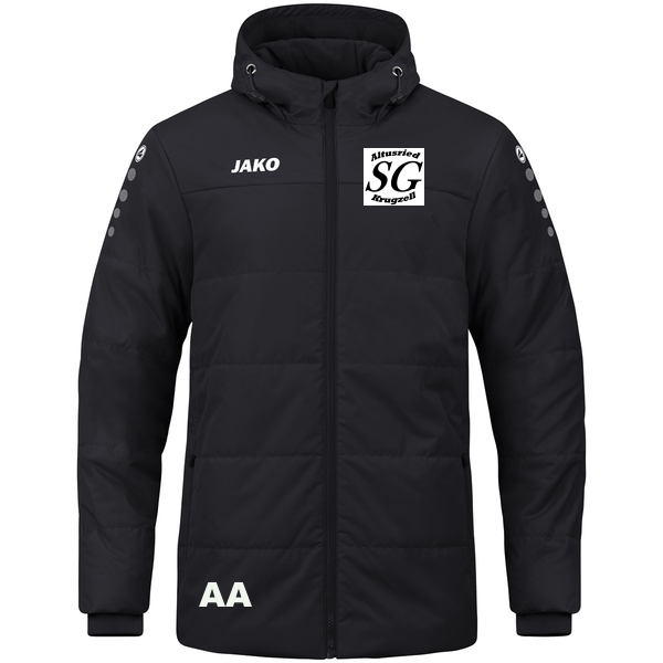 Coachjacke Team mit Kapuze 