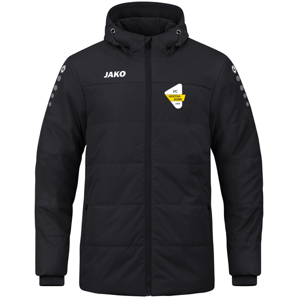 Coachjacke Team mit Kapuze 