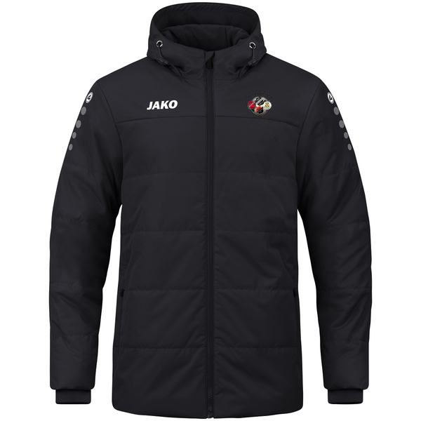 Coachjacke Team mit Kapuze 