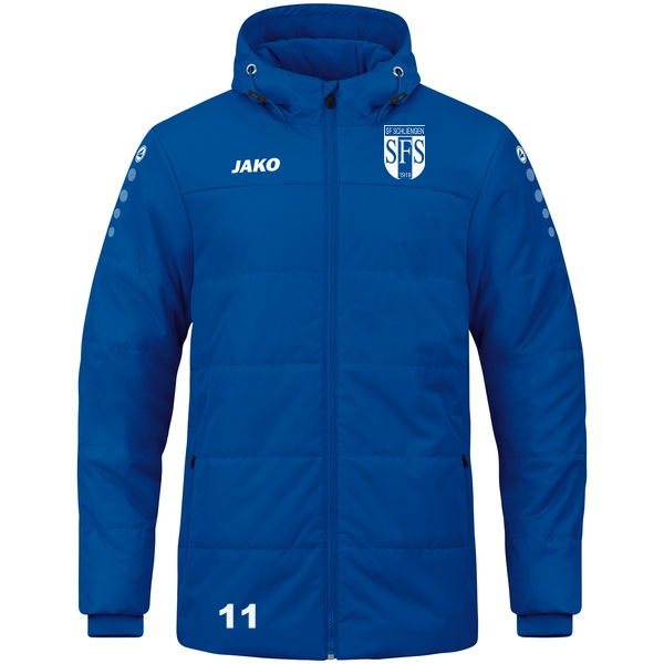 Coachjacke Team mit Kapuze 