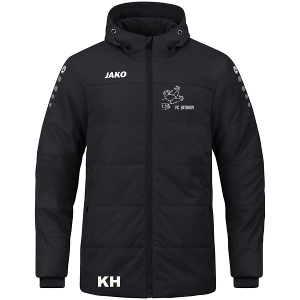 Coachjacke Team mit Kapuze 