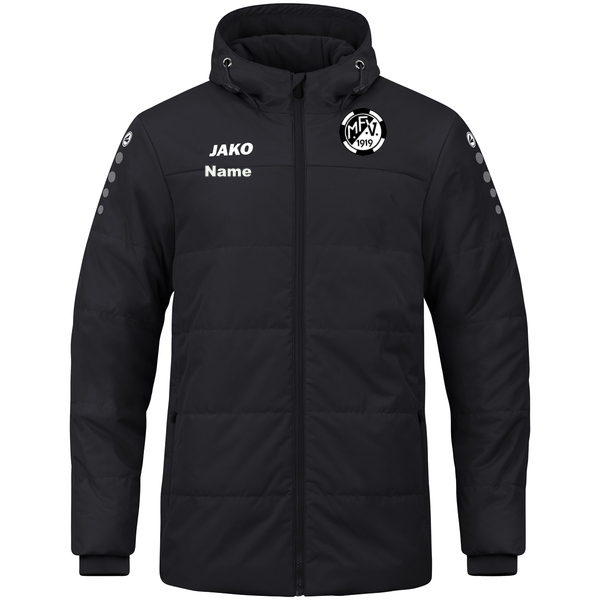 Coachjacke Team mit Kapuze 