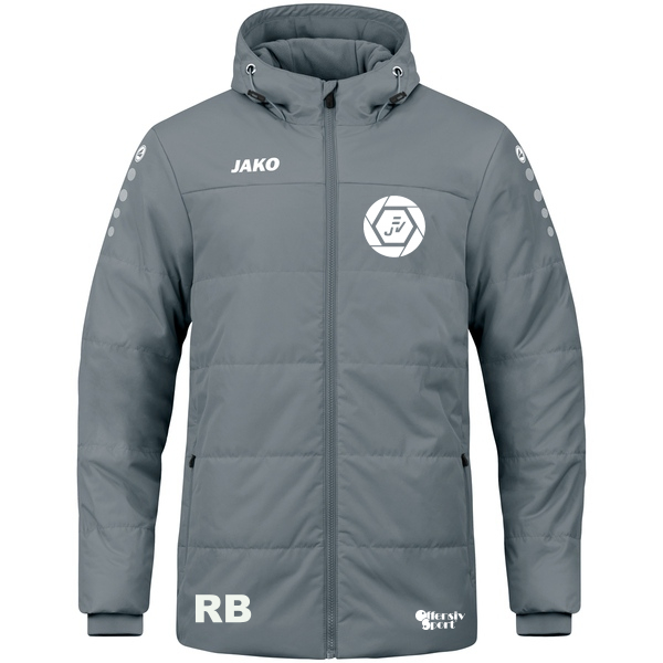Coachjacke Team mit Kapuze 
