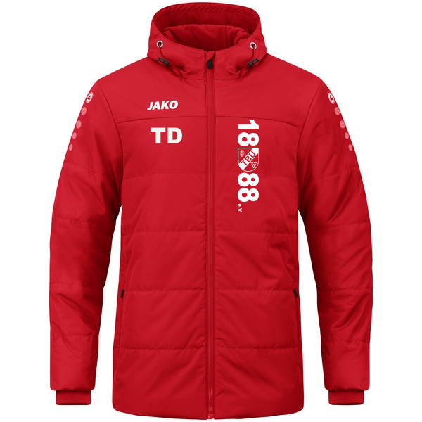 Coachjacke Team mit Kapuze 