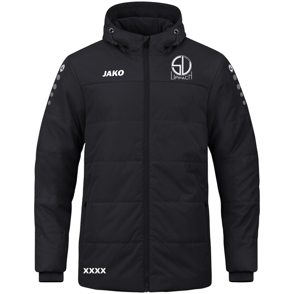 Coachjacke Team mit Kapuze 