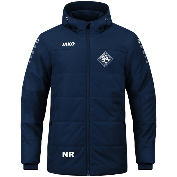 Coachjacke Team mit Kapuze 