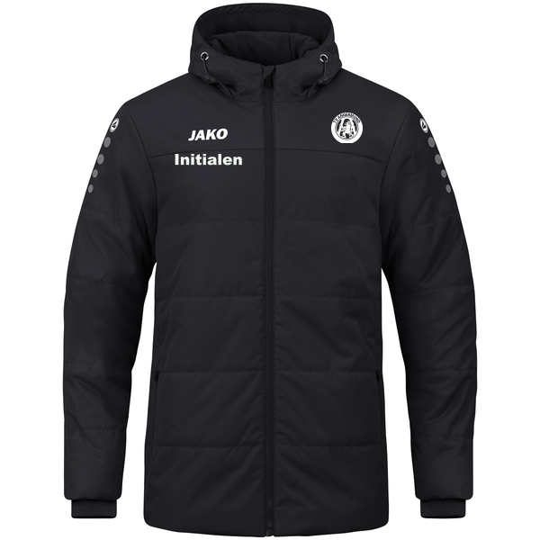 Coachjacke Team mit Kapuze 