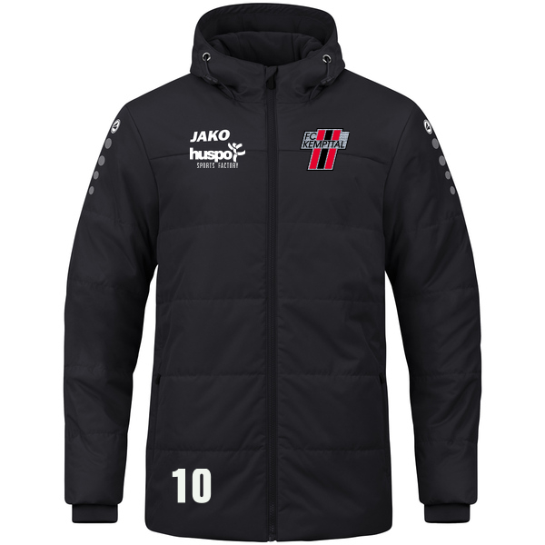 Coachjacke Team mit Kapuze 