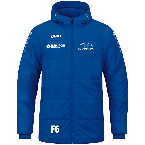 Coachjacke Team mit Kapuze 