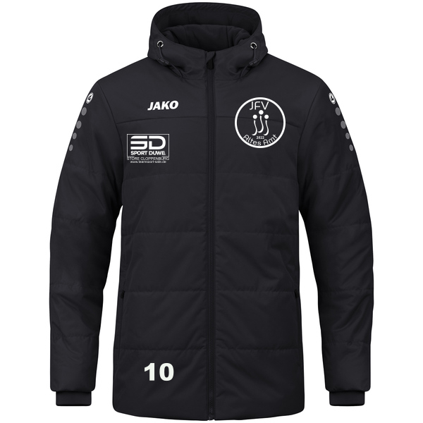 Coachjacke Team mit Kapuze 
