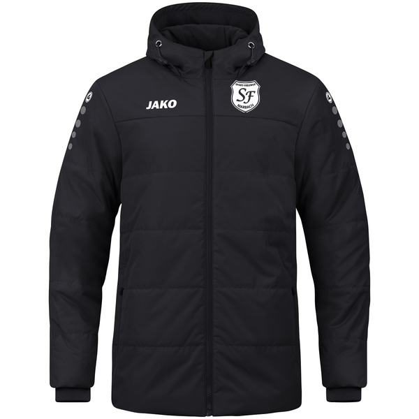 Coachjacke Team mit Kapuze 