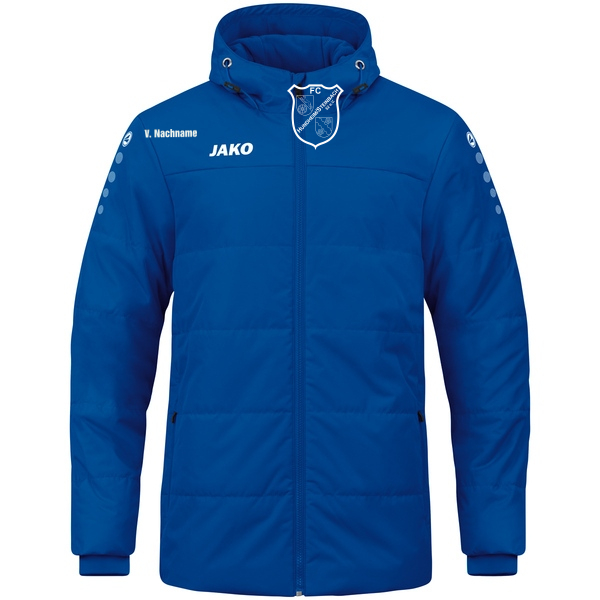 Coachjacke Team mit Kapuze 