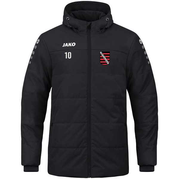 Coachjacke Team mit Kapuze 