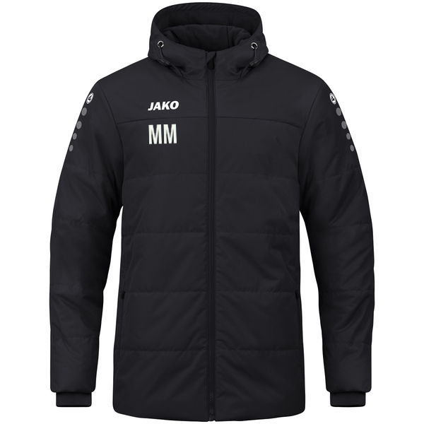 Coachjacke Team mit Kapuze 