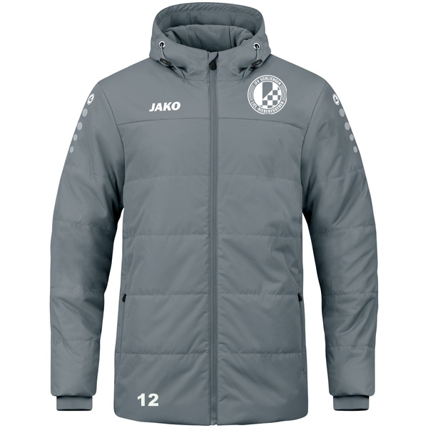 Coachjacke Team mit Kapuze 