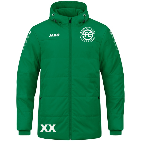 Coachjacke Team mit Kapuze 