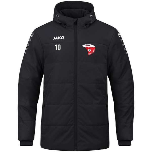 Coachjacke Team mit Kapuze 