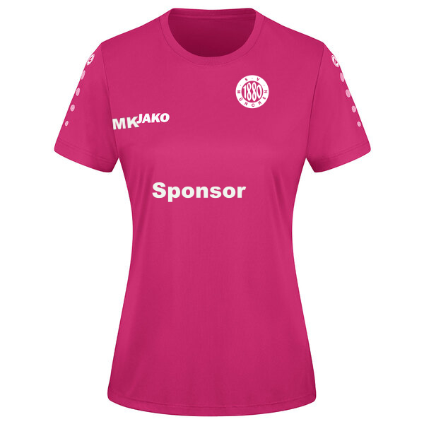 womanTrikot Team Damen kurzarm 