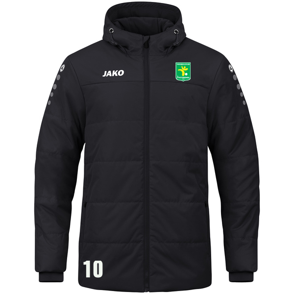 Coachjacke Team mit Kapuze 