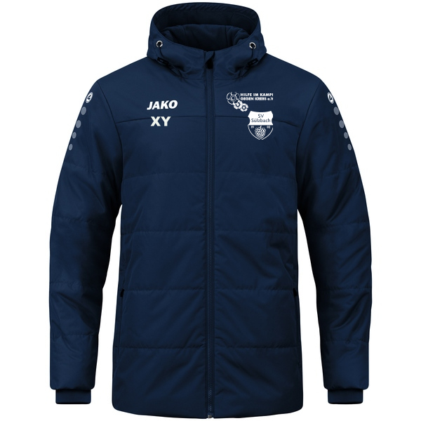 Coachjacke Team mit Kapuze 