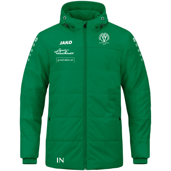 Coachjacke Team mit Kapuze 