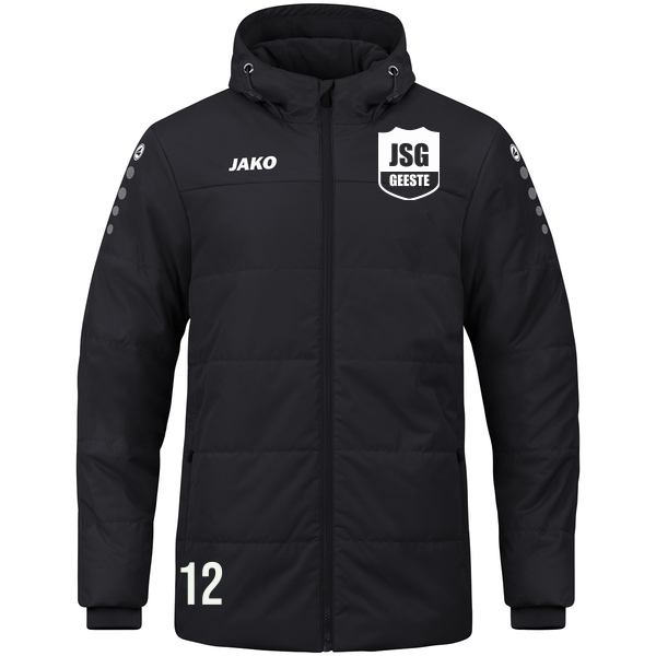 Coachjacke Team mit Kapuze 