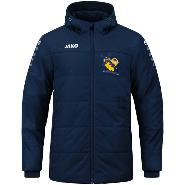 Coachjacke Team mit Kapuze 