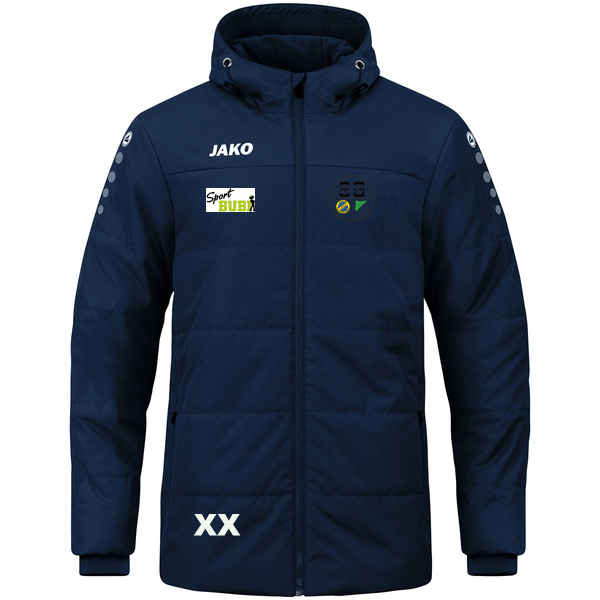 Coachjacke Team mit Kapuze 