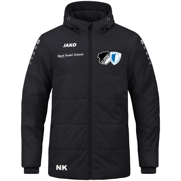 Coachjacke Team mit Kapuze 