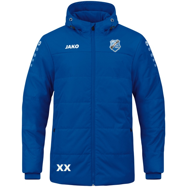 Coachjacke Team mit Kapuze 
