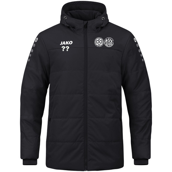 Coachjacke Team mit Kapuze 