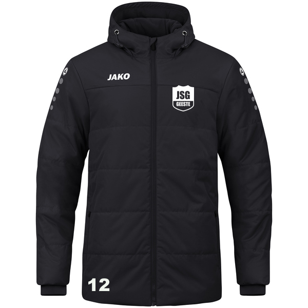 Coachjacke Team mit Kapuze 