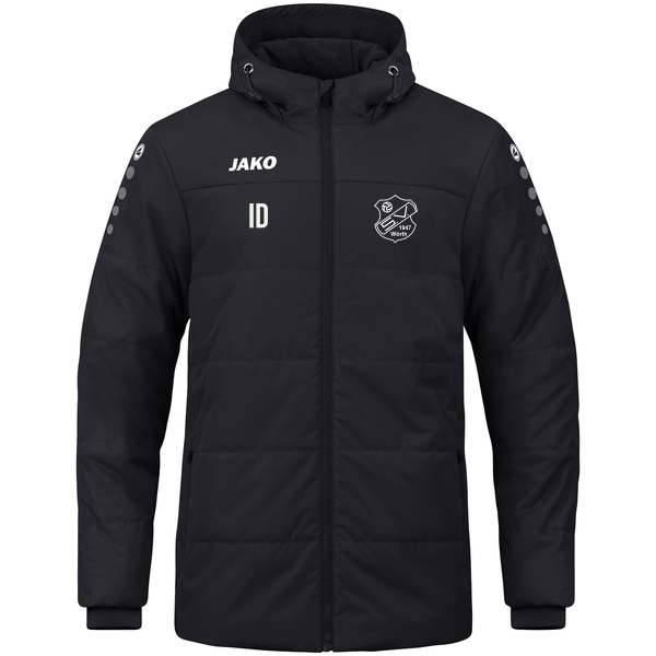 Coachjacke Team mit Kapuze 
