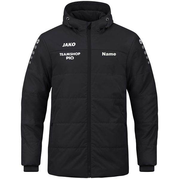 Coachjacke Team mit Kapuze 