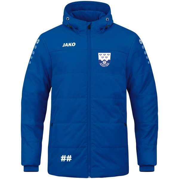 Coachjacke Team mit Kapuze 