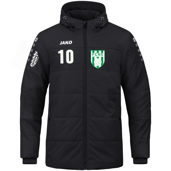 Coachjacke Team mit Kapuze 