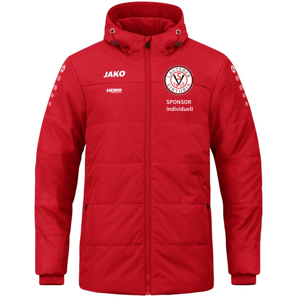 Coachjacke Team mit Kapuze 