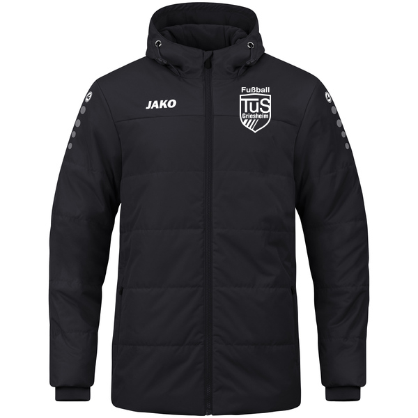 Coachjacke Team mit Kapuze 