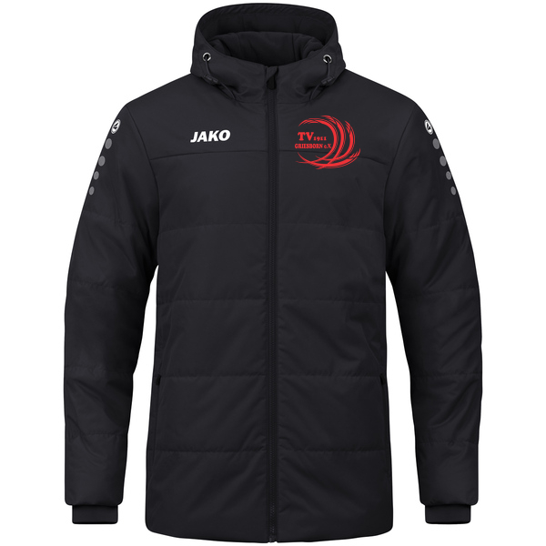 Coachjacke Team mit Kapuze 
