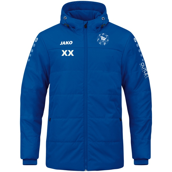 Coachjacke Team mit Kapuze 