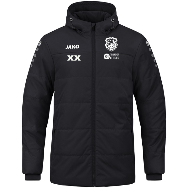 Coachjacke Team mit Kapuze 
