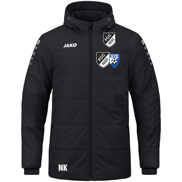 Coachjacke Team mit Kapuze 