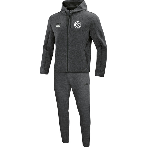 Jogginganzug Premium Basics mit Kapuze 