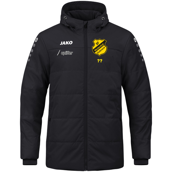 Coachjacke Team mit Kapuze 