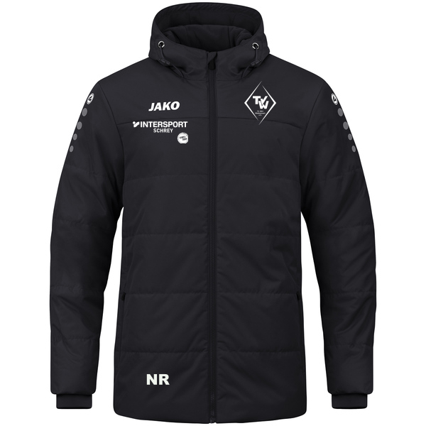 Coachjacke Team mit Kapuze 